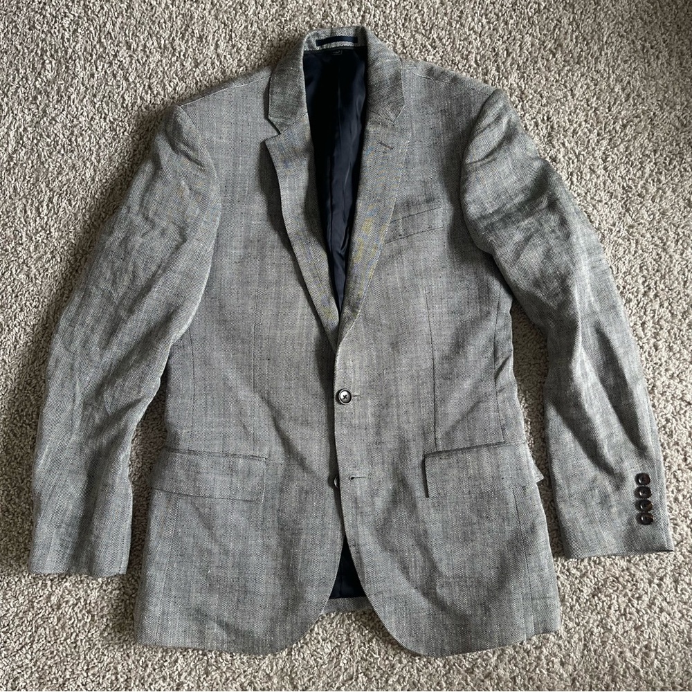 J. Crew Ludlow Italian Button Double Cloth Double Vent Blazer